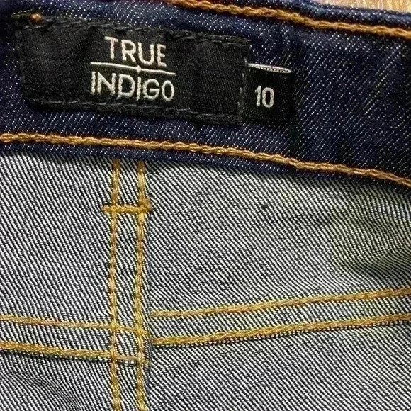 True Indigo Boys Dark Wash Stretch‎ Jeans Size 10 NWT - Picture 6 of 7